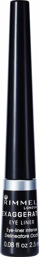 Rimmel London Exaggerate Eyeliner - 01 Black 1 Rimmel London Exaggerate Eyeliner - 01 Black