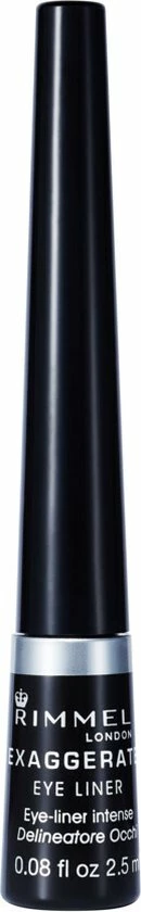 Rimmel London Exaggerate Eyeliner - 01 Black 9 Rimmel London Exaggerate Eyeliner - 01 Black - Afbeelding 9
