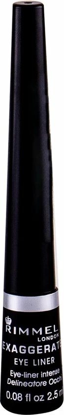 Rimmel London Exaggerate Eyeliner - 01 Black 13 Rimmel London Exaggerate Eyeliner - 01 Black - Afbeelding 13