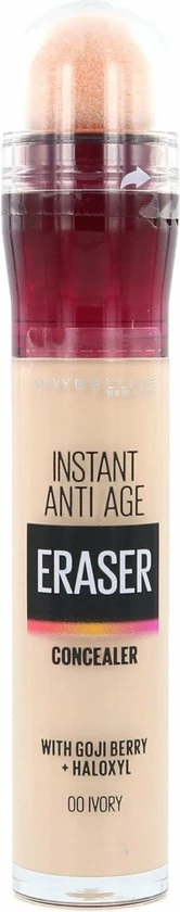 Maybelline New York Instant Anti Age Eraser Concealer - 00 - 6,8 Ml 8 Maybelline New York Instant Anti Age Eraser Concealer - 00 - 6,8 Ml - Afbeelding 8