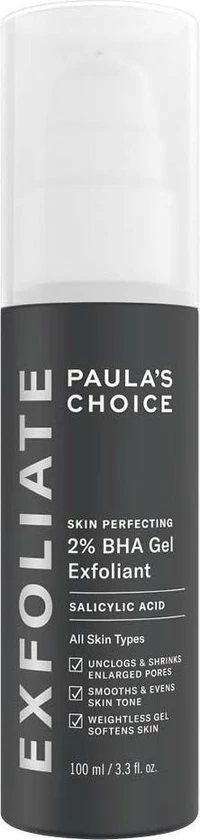 Paula's Choice Skin Perfecting 2% BHA Gel Exfoliant - Met Salicylzuur - Gecombineerde Huid - 100 Ml 1 Paula's Choice Skin Perfecting 2% BHA Gel Exfoliant - Met Salicylzuur - Gecombineerde Huid - 100 Ml
