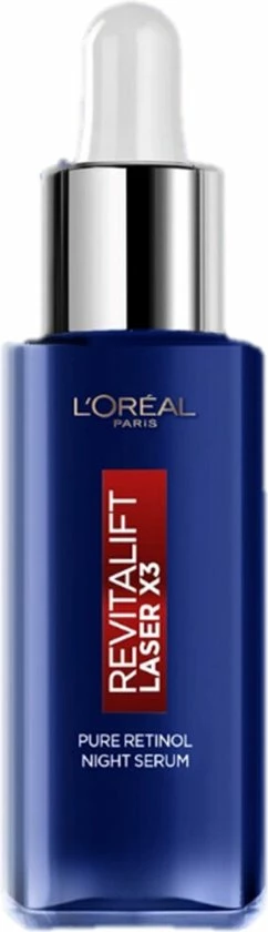 L?Or?al Paris L Or Al Paris Revitalift Laser X3 Retinol Night Serum - 30ml 15 L?Or?al Paris L Or Al Paris Revitalift Laser X3 Retinol Night Serum - 30ml - Afbeelding 15