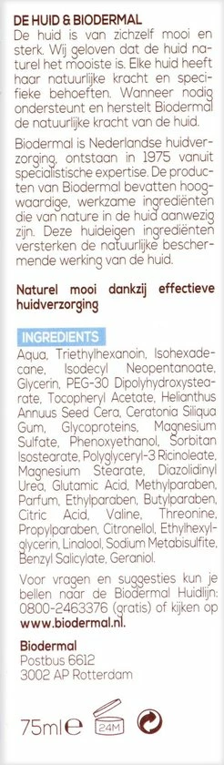Biodermal Littekencrème - Vermindert Zichtbaarheid Van Littekens - Litteken Crème Tube 75ml 3 Biodermal Littekencrème - Vermindert Zichtbaarheid Van Littekens - Litteken Crème Tube 75ml - Afbeelding 3