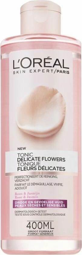 L?Or?al Paris L Or Al Paris Delicate Flowers Tonic - 400 Ml - Gevoelige Huid 1 L?Or?al Paris L Or Al Paris Delicate Flowers Tonic - 400 Ml - Gevoelige Huid