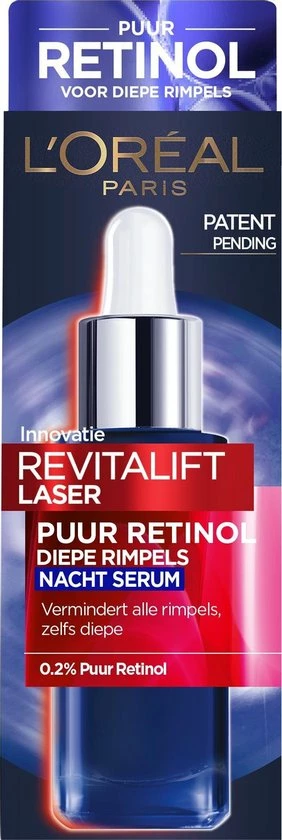 L?Or?al Paris L Or Al Paris Revitalift Laser X3 Retinol Night Serum - 30ml 6 L?Or?al Paris L Or Al Paris Revitalift Laser X3 Retinol Night Serum - 30ml - Afbeelding 6