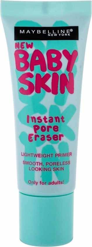 Maybelline Baby Skin Pore Eraser Primer - Transparant 5 Maybelline Baby Skin Pore Eraser Primer - Transparant - Afbeelding 5