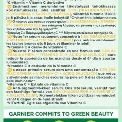 Garnier SkinActive Vitamine C* Anti-Pigmentvlekken Serum - Met Niacinamide En Salicylzuur - Serum Tegen Pigmentvlekken - Voor Een Stralende Huid - 30ml -Maybelline-winkel 316x840 1