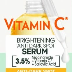 Garnier SkinActive Vitamine C* Anti-Pigmentvlekken Serum - Met Niacinamide En Salicylzuur - Serum Tegen Pigmentvlekken - Voor Een Stralende Huid - 30ml -Maybelline-winkel 316x840