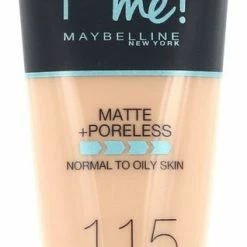 Maybelline Fit Me Matte & Poreless Foundation - 115 Ivory -Maybelline-winkel 318x840 3