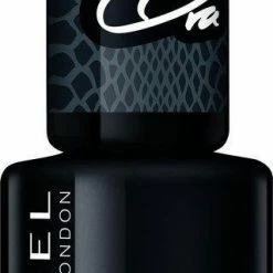 Rimmel London 60 Seconds SuperShine Nagellak - 900 Rita's Black