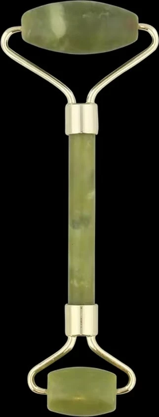 Merkloos Comize Jade Roller Gezichtsmassage Roller - Met Gua Sha Schraper - Groen 4 Merkloos Comize Jade Roller Gezichtsmassage Roller - Met Gua Sha Schraper - Groen - Afbeelding 4