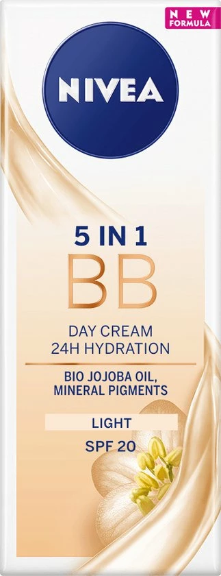 NIVEA Essentials BB Cream Light SPF 20 - 50 Ml - Dagcr Me 2 NIVEA Essentials BB Cream Light SPF 20 - 50 Ml - Dagcr Me - Afbeelding 2