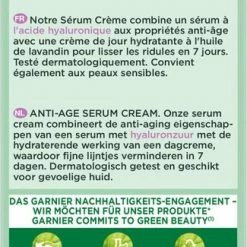 Garnier Bio Anti-Aging Serum Cream Met Hyaluronzuur - 50 Ml -Maybelline-winkel 325x840 4