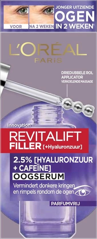 L?Or?al Paris L Or Al Paris Revitalift Filler Oog Serum - 20 Ml 9 L?Or?al Paris L Or Al Paris Revitalift Filler Oog Serum - 20 Ml - Afbeelding 9