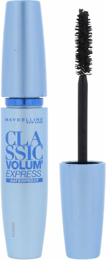 Maybelline Volum'Express - Black - Waterproof Mascara 5 Maybelline Volum'Express - Black - Waterproof Mascara - Afbeelding 5