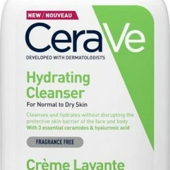 CeraVe - Hydrating Cleanser - Reinigingsmelk - Normale Tot Droge Huid - 236 Ml
