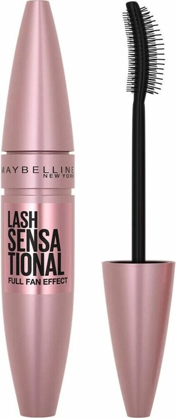 Maybelline Lash Sensational Mascara - Intense Black - Zwart 1 Maybelline Lash Sensational Mascara - Intense Black - Zwart