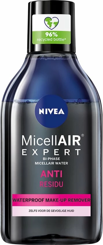 NIVEA Expert Make-up Remover - 400ml - Micellair Water 1 NIVEA Expert Make-up Remover - 400ml - Micellair Water