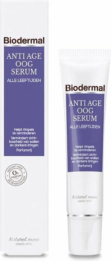 Biodermal Anti Age Oogserum - Oogcreme Anti Rimpel Vrouw - 15ml 4 Biodermal Anti Age Oogserum - Oogcreme Anti Rimpel Vrouw - 15ml - Afbeelding 4