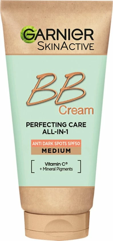 Garnier Skinactive Face SkinActive Anti-Pigmentvlekken BB Cream SPF50 - 50 Ml 2 Garnier Skinactive Face SkinActive Anti-Pigmentvlekken BB Cream SPF50 - 50 Ml - Afbeelding 2