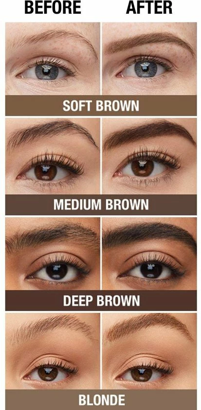 Maybelline Tattoo Brow 36H Wenkbrauwpotlood - 05 Medium Brown 11 Maybelline Tattoo Brow 36H Wenkbrauwpotlood - 05 Medium Brown - Afbeelding 11