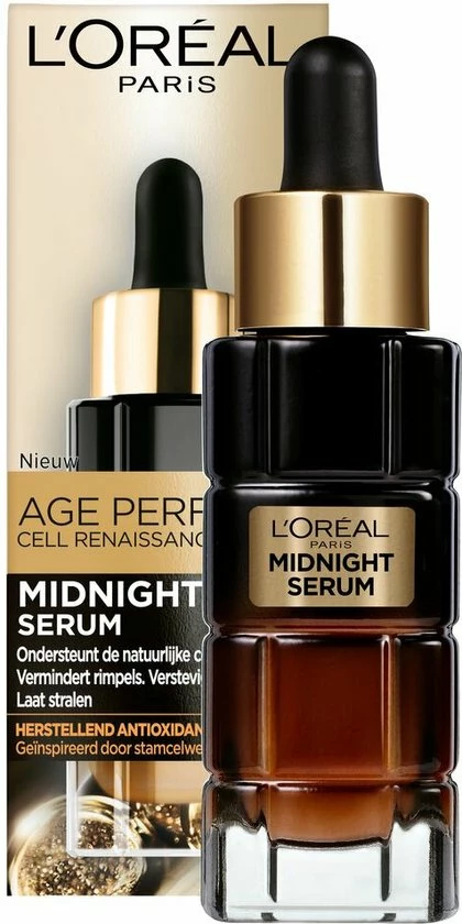 L’Oréal Paris Age Perfect Cell Renaissance Midnight Serum - 30 Ml 2 L’Oréal Paris Age Perfect Cell Renaissance Midnight Serum - 30 Ml - Afbeelding 2