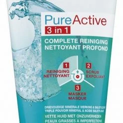 Garnier Skinactive Face PureActive 3-in-1 - 150ml - Reiniging, Scrub, Masker 15 Garnier Skinactive Face PureActive 3-in-1 - 150ml - Reiniging, Scrub, Masker -Maybelline-winkel 424x840 2