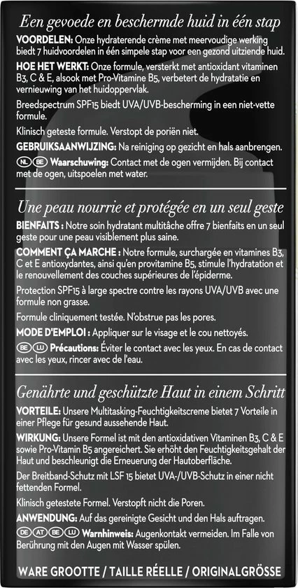 Olay Total Effects 7in1 Hydraterende Dagcr Me - SPF15 En Niacinamide - 50ml 5 Olay Total Effects 7in1 Hydraterende Dagcr Me - SPF15 En Niacinamide - 50ml - Afbeelding 5