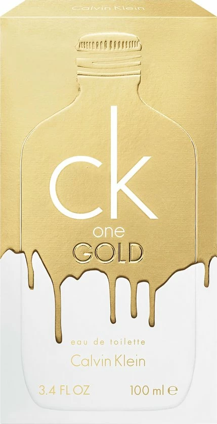 Calvin Klein CK One Gold 100 Ml - Eau De Toilette - Unisex 2 Calvin Klein CK One Gold 100 Ml - Eau De Toilette - Unisex - Afbeelding 2