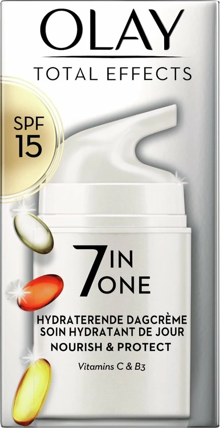 Olay Total Effects 7in1 Hydraterende Dagcr Me - SPF15 En Niacinamide - 50ml 7 Olay Total Effects 7in1 Hydraterende Dagcr Me - SPF15 En Niacinamide - 50ml - Afbeelding 7