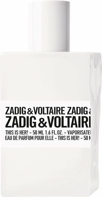 Zadig & Voltaire This Is Her! 50 Ml - Eau De Parfum - Damesparfum 1 Zadig & Voltaire This Is Her! 50 Ml - Eau De Parfum - Damesparfum