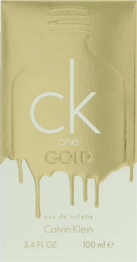 Calvin Klein CK One Gold 100 Ml - Eau De Toilette - Unisex 12 Calvin Klein CK One Gold 100 Ml - Eau De Toilette - Unisex - Afbeelding 12