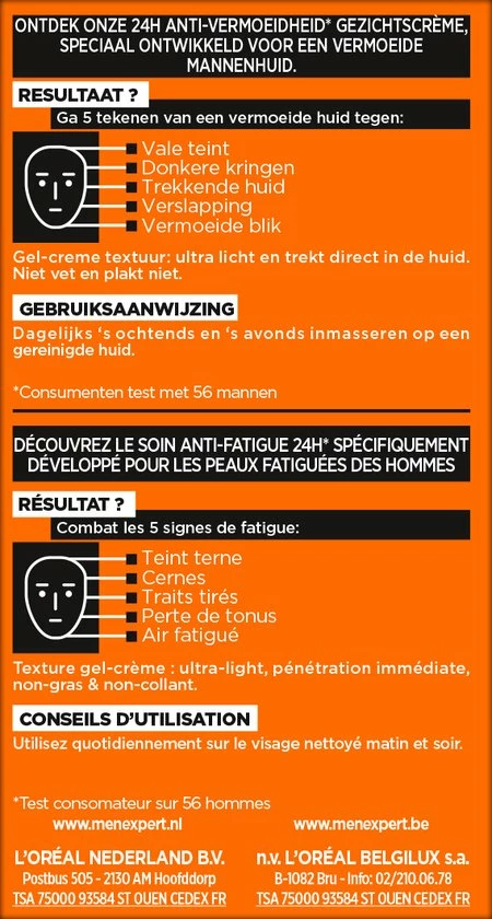 L?Or?al Paris Men Expert L Or Al Paris Men Expert Hydra Energetic 24h Dagcr Me - 50 Ml 4 L?Or?al Paris Men Expert L Or Al Paris Men Expert Hydra Energetic 24h Dagcr Me - 50 Ml - Afbeelding 4