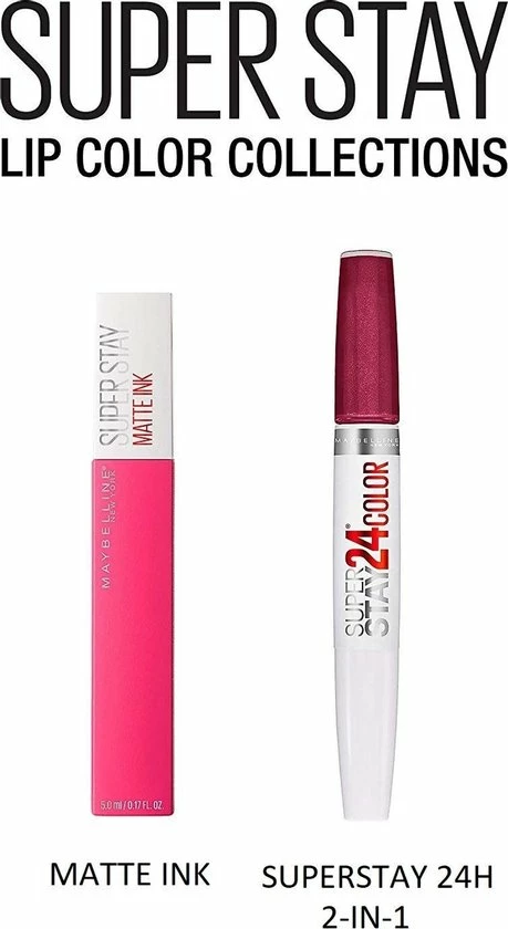 Maybelline Superstay Matte Ink Lippenstift - 10 Dreamer 11 Maybelline Superstay Matte Ink Lippenstift - 10 Dreamer - Afbeelding 11