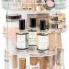 The Tranquil Abode Tranquil Abode Make Up Organizer Transparant - 360 Graden Roterende Displaystandaard - Sieradendoos - Makeup & Nagellak Organizer - Make Up Koffer - Acryl -Maybelline-winkel 463x840 1