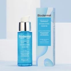 Biodermal Skin Booster Hydrating Serum Ultra Hydraterend, Hydrateert Zeer Intensief En Langdurig Met Hyaluronzuur En Vitamine B - Hyaluronzuur Serum 30ml -Maybelline-winkel 472x840 1