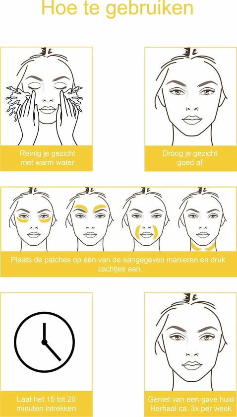 Velveux Collageen Oogmasker 24 STUKS (12 Paar) - Gezichtsmaskers Verzorging - Anti Wallen En Donkere Kringen – Eye Oog Patches Pads 8 Velveux Collageen Oogmasker 24 STUKS (12 Paar) - Gezichtsmaskers Verzorging - Anti Wallen En Donkere Kringen – Eye Oog Patches Pads - Afbeelding 8