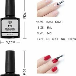 Elvi Polygel Nagels Kit - 6x15 Perfecte Polygel Kleuren Voor De Feestdagen- Nagelverlenging - Polyacryl UV Nagellak-Quick Extension Set- Polygel Color Changing Red-Pink-Polygel Starterspakket- UV Base & Top Coat-Slip Solution-100 Nagel Tips- -Maybelline-winkel 513x840 3