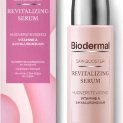 Biodermal Skin Booster Revitalizing Serum Verbetert Zo De Huidelasticiteit En Stevigheid Met Hyaluronzuur En Vitamine A - Hyaluronzuur Serum 30ml