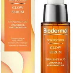 Biodermal Skin Booster Glow Serum Serum Voor Een Stralende Huid Met Hyaluronzuur En Vitamine C - Hyaluronzuur Serum 30ml