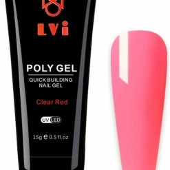 Elvi Polygel Nagels Kit - 6x15 Perfecte Polygel Kleuren Voor De Feestdagen- Nagelverlenging - Polyacryl UV Nagellak-Quick Extension Set- Polygel Color Changing Red-Pink-Polygel Starterspakket- UV Base & Top Coat-Slip Solution-100 Nagel Tips- -Maybelline-winkel 529x840 6