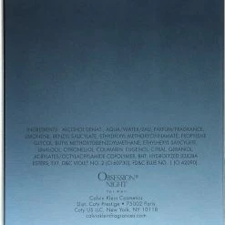 Calvin Klein Obsession Night 125 Ml - Eau De Toilette - Herenparfum 15 Calvin Klein Obsession Night 125 Ml - Eau De Toilette - Herenparfum -Maybelline-winkel 530x840 1