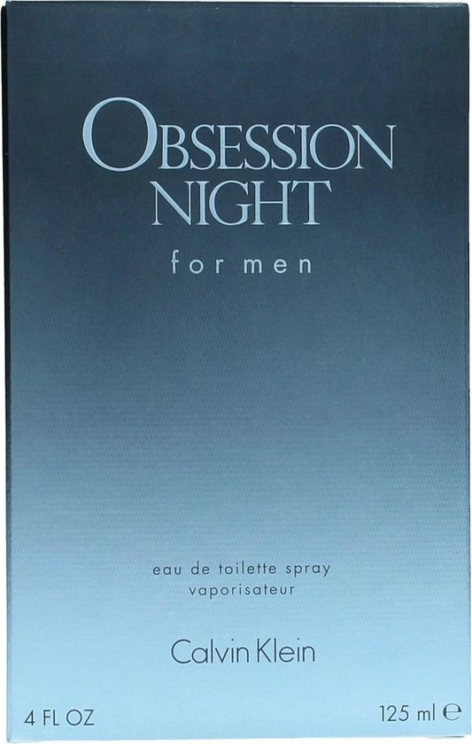 Calvin Klein Obsession Night 125 Ml - Eau De Toilette - Herenparfum 3 Calvin Klein Obsession Night 125 Ml - Eau De Toilette - Herenparfum - Afbeelding 3