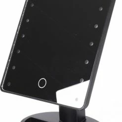 Benson Make-Up Spiegel - LED Touch - Dimbaar - 16 Leds - Zwart