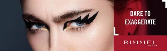 Rimmel London Exaggerate Eyeliner - 01 Black 15 Rimmel London Exaggerate Eyeliner - 01 Black - Afbeelding 15
