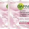 Garnier - SkinActive - Micellaire Reinigingsdoekjes Gevoelige Huid - 3 X 25 Stuks - Gezichtsreiniging - Voordeelverpakking