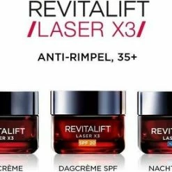 L’Oréal Paris Skin Expert Revitalift Laser X3 Anti-rimpel Dagcrème - 50 Ml 28 L’Oréal Paris Skin Expert Revitalift Laser X3 Anti-rimpel Dagcrème - 50 Ml -Maybelline-winkel 550x274