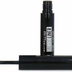 Maybelline New York Tattoo Studio Tattoo Liner - Liquid Ink - 710 Inked Black Zwart - Ultra Langhoudende Liquid Eyeliner -Maybelline-winkel 550x288