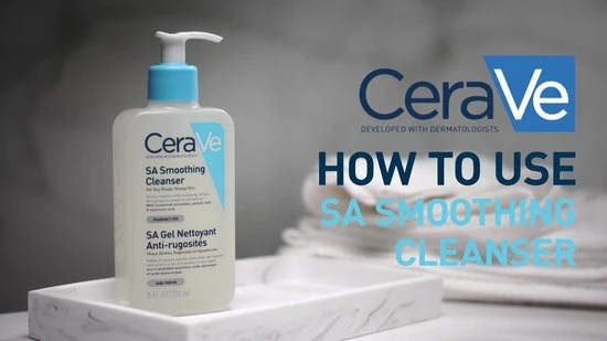 CeraVe - SA Smoothing Cleanser - Reinigingsgel - Droge Tot Ruwe Huid - 236 Ml 2 CeraVe - SA Smoothing Cleanser - Reinigingsgel - Droge Tot Ruwe Huid - 236 Ml - Afbeelding 2