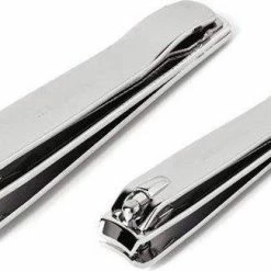 BLOKSTORE - Duo Pack RVS Nagelknipper Set – 2 Stuks – Verschillende Maten | Nagelschaar Voor Knippen Van Teennagels En Vingernagels